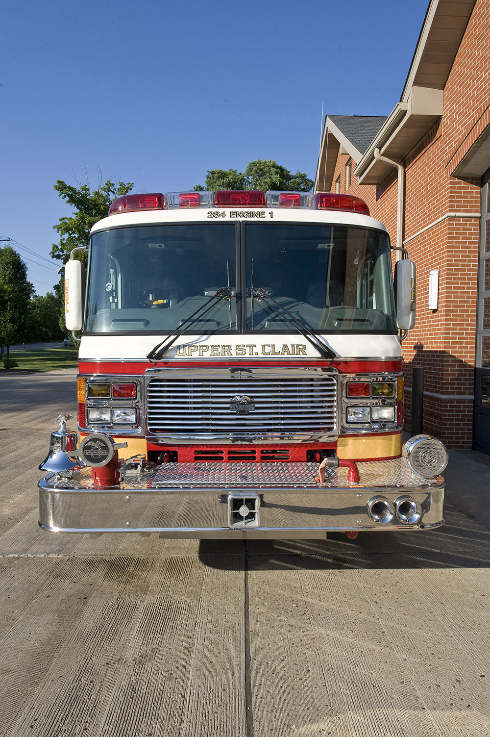 USCVFD 284 Engine 1 Front View
